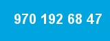 970 192 68 47 970 192 68 47